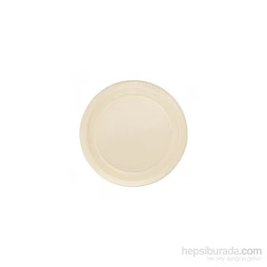 Plastik Tabak Krem 22cm 25li