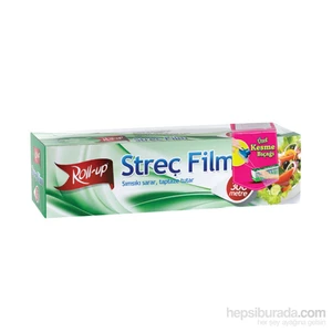 Roll Up Streç Film 30 cm x 300 m (kayar bıçak hediyeli)