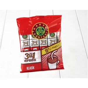 Kahve Dünyası 3'Ü 1 Arada Klasik 8Li Paket
