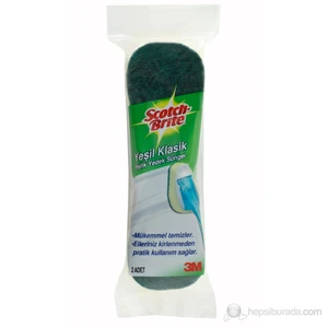 Scotch Brite Pratik Yedek Sünger Yeşil Klasik  2 'li
