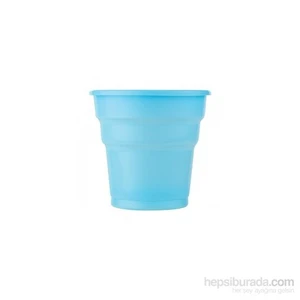 Plastik Meşrubat Bardağı Mavi 7 oz 25 Adet