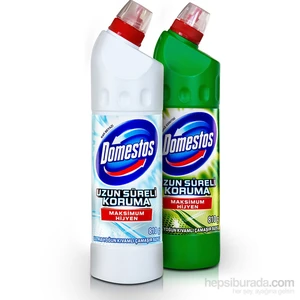 Konsantre Çamaşır Suyu Dağ Esintisi 810 gr + Kar Beyazı 810 gr Set kk