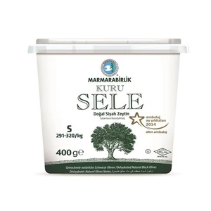 Kuru Sele Doğal Siyah Zeytin (S) 400Gr/800Gr