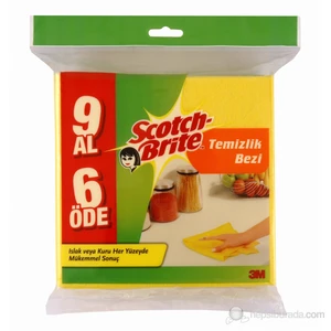 Scotch Brite Temizlik Bezi 9 Al 6 Öde