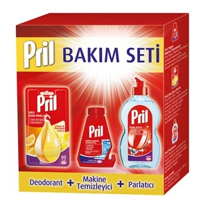 Temizlik ve Bakım Seti (Parlatıcı 450 ml + Makina Temizleyici + Deo)
