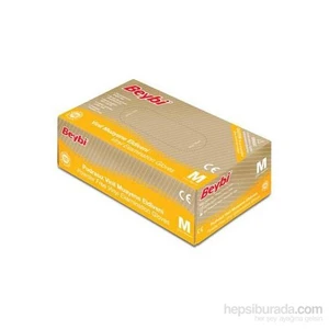 Pudrasız Vinil Eldiveni Orta Boy