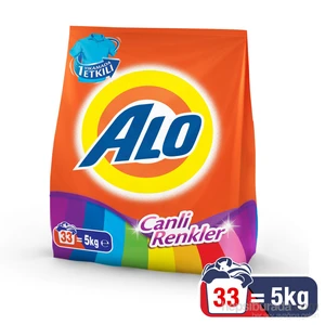 Toz Çamaşır Deterjanı Canlı Renkler 5 kg kk