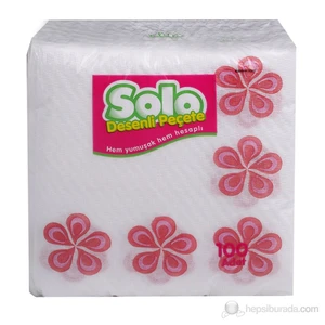 Desenli Peçete 100 'lü