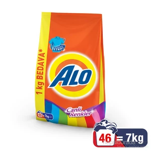 Toz Çamaşır Deterjanı Canlı Renkler 7 kg kk