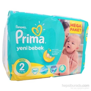 Bebek Bezi Deliksiz Uyku 2 Beden 80 Adet