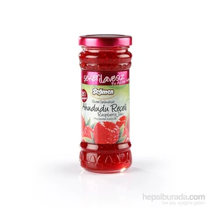 Şeker İlavesiz Ahududu Reçeli 270 Gr