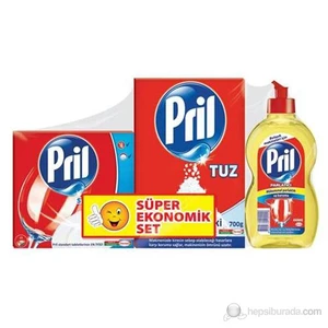 Bulaşık Standart 60 Tablet + Tuz 1,5 kg + Parlatıcı 450ml  kk