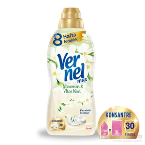 Max Konsantre Çamaşır Yumuşatıcısı Yasemin Aloevera Yumuşatıcı 750 ml 30 Yıkama