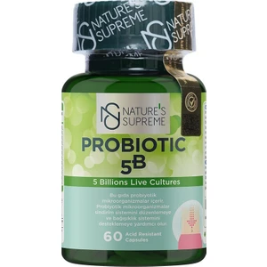 Nature's Supreme Probiotic 5B 60 Kapsül