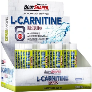 L-Carnitine Liquid 2500 Mg 20 Ampul Lımon (Orijinal Distribütör Bandrollü)