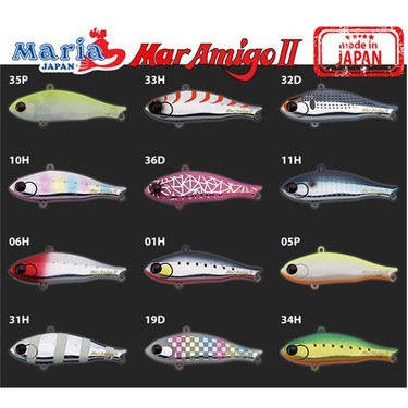 Maria Mar Amigo Jig Kurşun Balık 2 8Cm 23G 11H Fiyatı