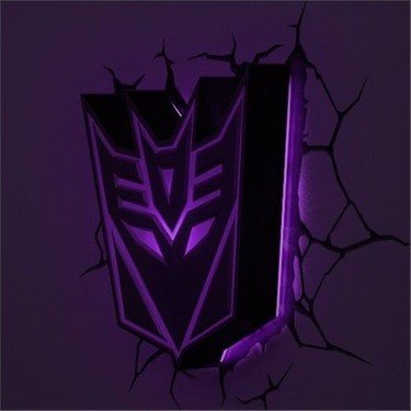 3D Light Fx Transformers Deception Shield Duvar Lambası Fiyatı