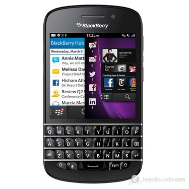 Blackberry Q10 Siyah Fiyatı, Taksit Seçenekleri ile Satın Al
