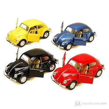 2016〜2023、花柄、Volkswagen Beetle ミニカー9点セット 1:32 1967 Volkswagen Beetle Klasik (Mavi) Fiyatı