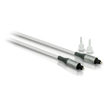 Philips Fiber Optik Ses Kablo 1,5 metre Esnek Yapı ve Metal Kaplama ile Yüksek