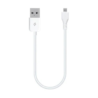 Ttec MiniCable Micro USB Kablosu 30cm Beyaz