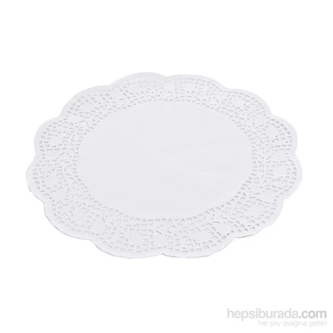Kullan At Market Dolphin Beyaz Dantel Kağıt Sunum Altlığı 32 cm 100