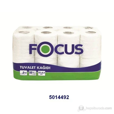 Focus Tuvalet Kagıdı - Çift Katlı - 16 'lı x 3