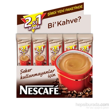 Nescafé 2'si 1 Arada 48x10 gr Çoklu