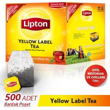 Lipton Yellow Label Bardak Poşet Çay 2gr