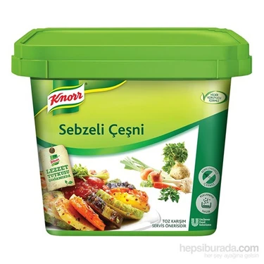 Knorr Sebzeli Çeşni 750 Gr Fiyatı - Taksit Seçenekleri