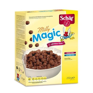 Schar Milly Magic Glutensiz Çikolata Kaplı Mısır Gevreği 250