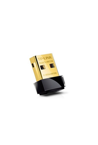 TP-LINK TL-WN725N 150 Mbps N Kablosuz Soft AP Destekli Nano USB Adaptör