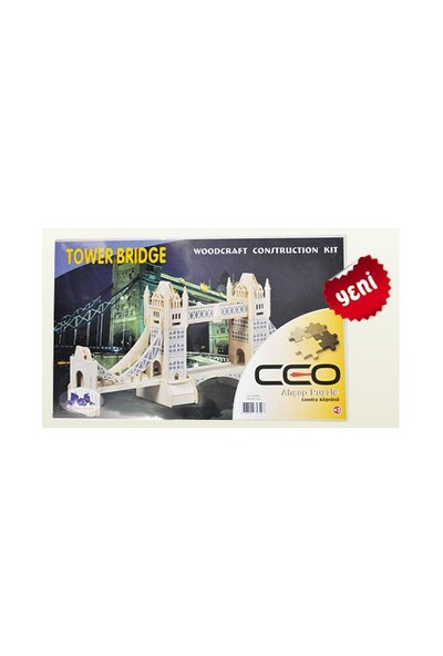 Ceo 3D Ahşap Puzzle Londra Köprüsü Ceo-Ap0004