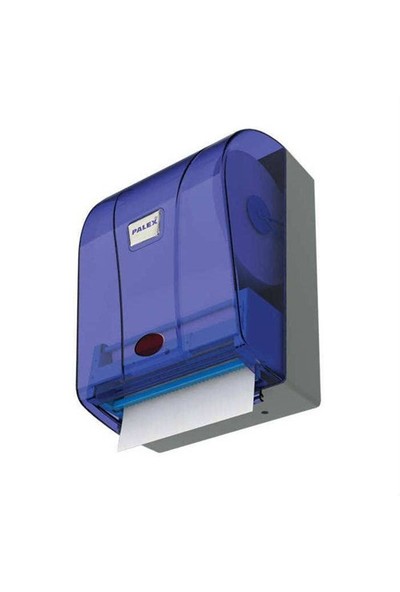 Palex 3490-1 Otomatik Havlu Dispenseri 21 CM Şeffaf Mavi