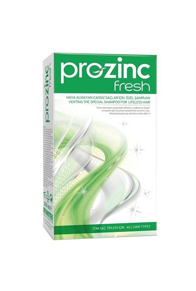 Prozinc Fresh Hava Almayan Saçlar için Şampuan 300 ml
