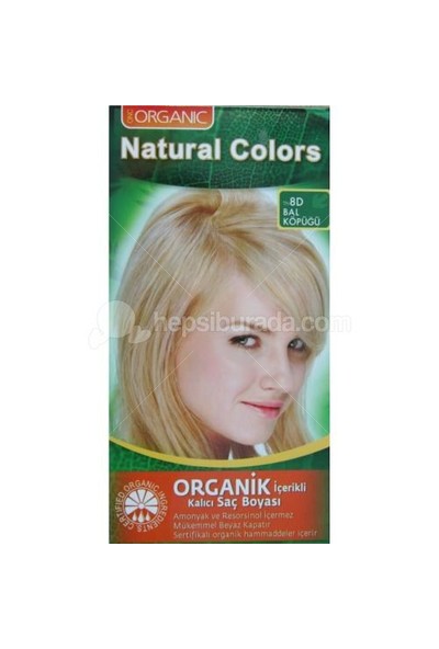Natural Colors Bal Köpüğü Saç Boyası