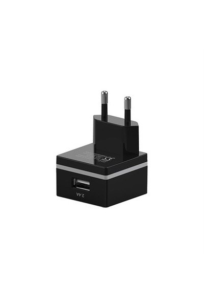 Lityus Şarj Paketi + Lightning Kablo (Siyah) - AKLTCS0101
