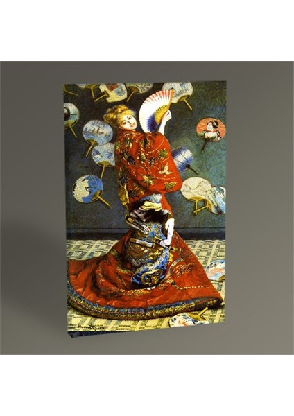 Claude Monet La Japonaise Tablo 45X30