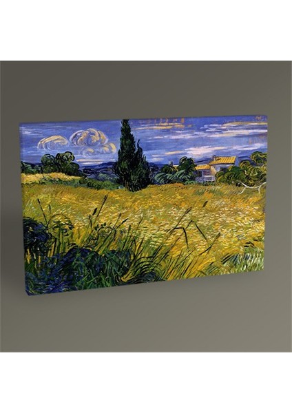 Vincent Van Gogh-Green Wheat Field With Cypress 30 x 20