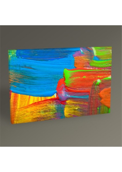 Renkli Soyut iii Tablo 30 x 20