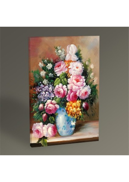 Vazoda Çiçekler Tablo 45X30