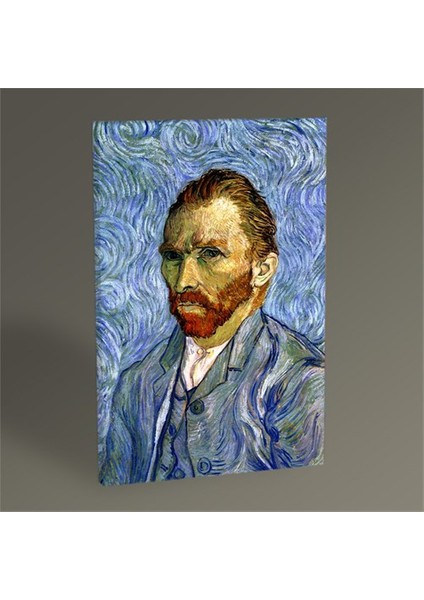 Vincent Van Gogh-Portre Tablo 45X30