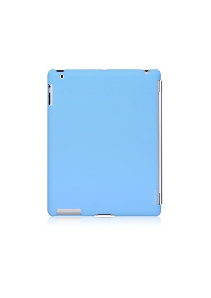 2 Mavi New iPad Tough Case Plus Plastik Kılıf