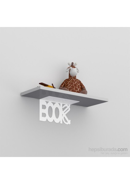 Book Raf ve Kitaplık Seti Beyaz - P.Beyaz