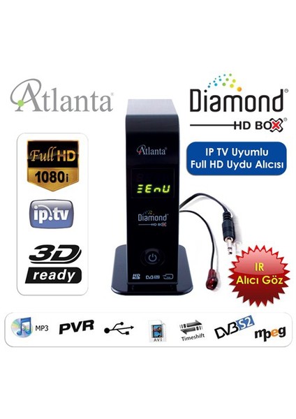 HDBOX Diamond Full HD Uydu Alıcı