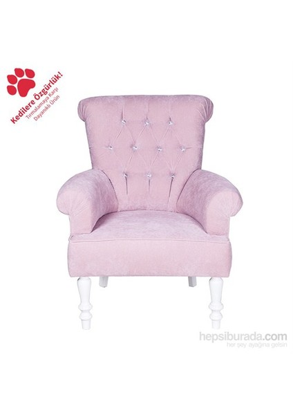 3A Mobilya Pink Dream Berjer - Pembe