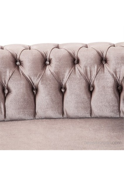 Excellence Modern Chesterfield Antrisit Gri