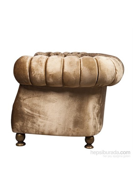 Gold Chesterfield Koltuk