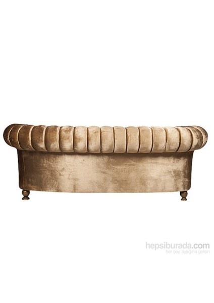 Gold Chesterfield Koltuk