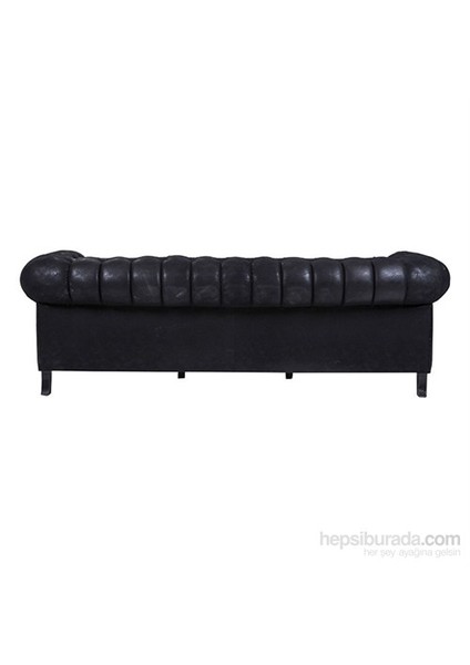 Black Nubuk Chesterfield